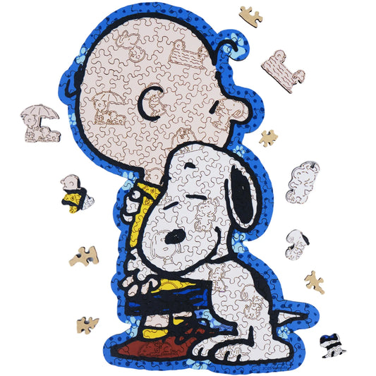 Peanuts Snoopy Jigsaw Puzzles “Better Together” — Perfect Family Gift！